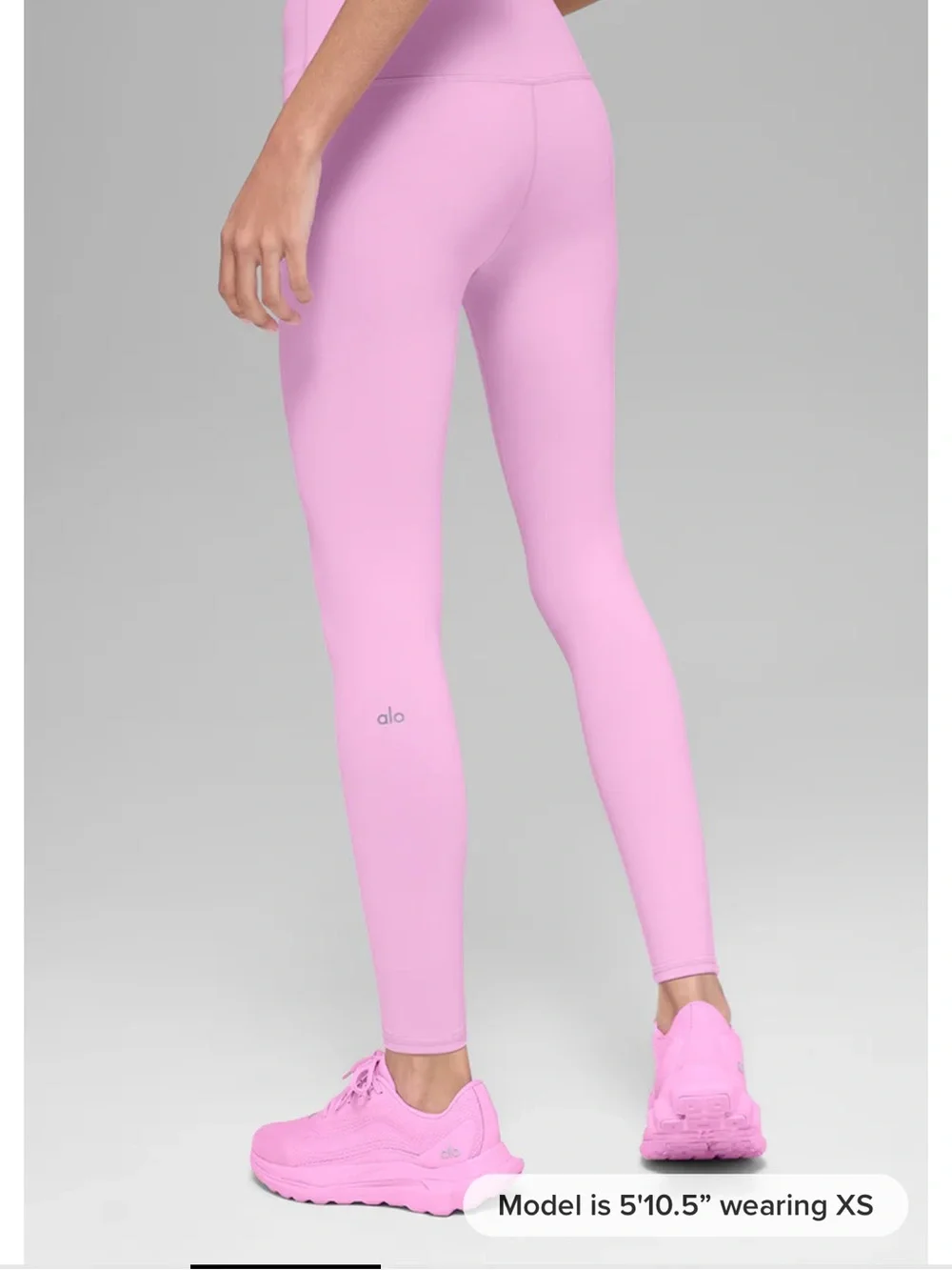 ALO Yoga High-Waist Airbush Legging in Candy Heart Pink